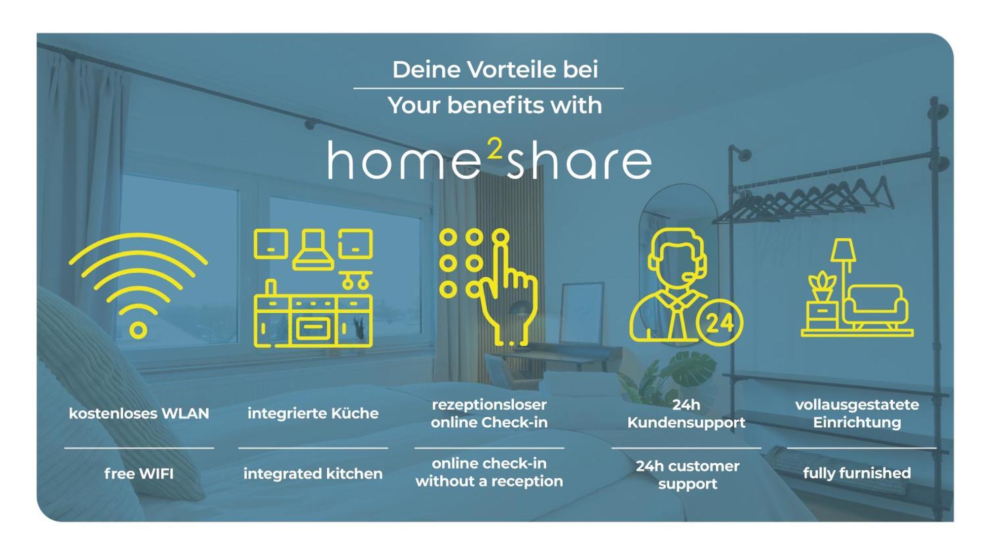 Schoene Apartments In Der Innenstadt I Home2Share 오스나브루크 외부 사진
